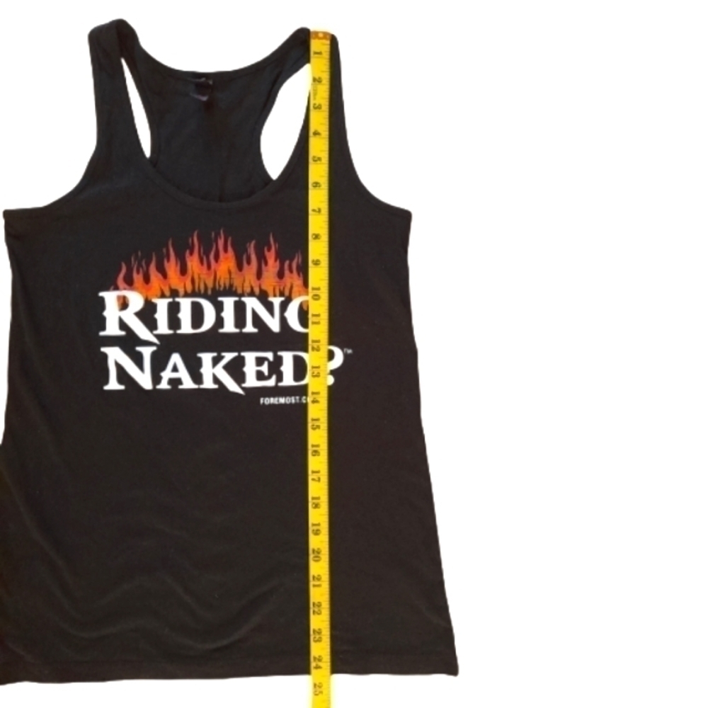 Sturgis Motorcycle Tank Top Womens Medium Riding Foremost Naked South Dakota - Picture 6 of 10